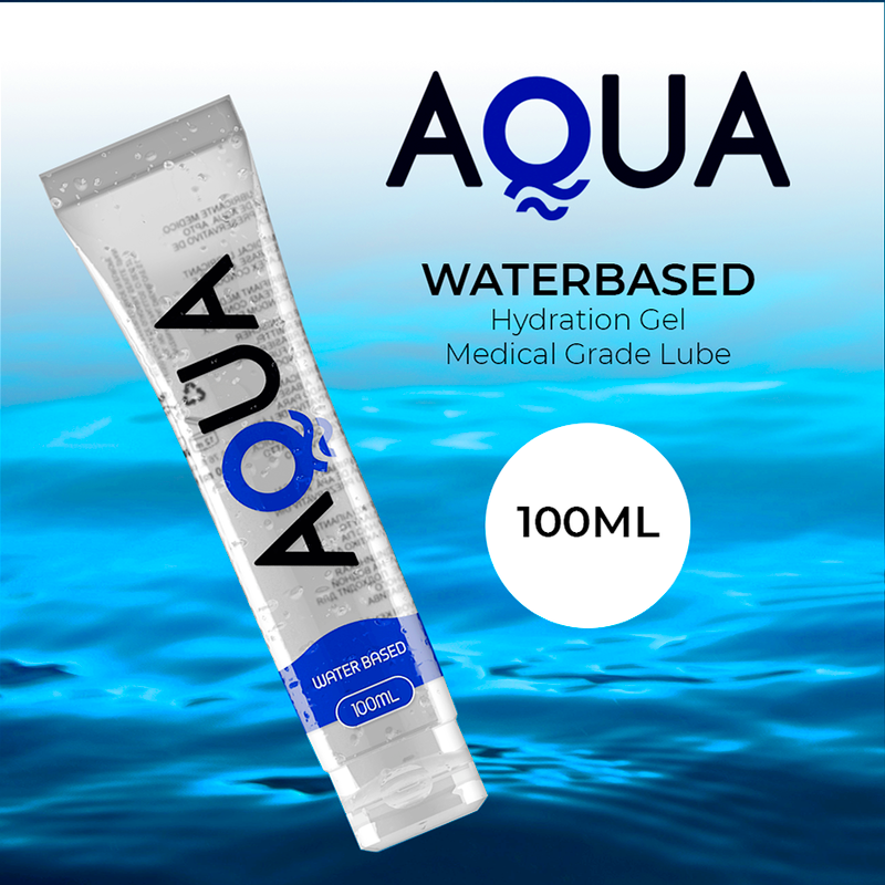 AQUA - Vesipohjainen liukuvoide 100 ML Esittely kuva