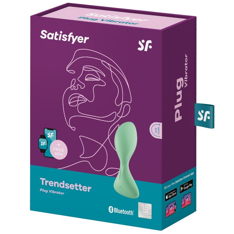 Satisfyer - Trendsetter + app vihreä pakkaus