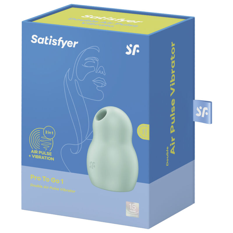 Satisfyer - Pro to go one vihre tuotepakkaus