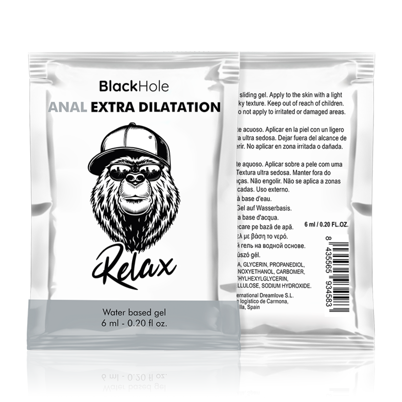 Vesipohjainen liukuvoide näytepakkaus.