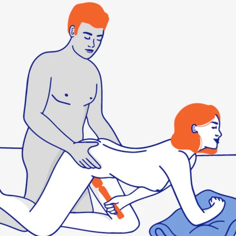 VIM Painotettu Rumble-Wand. Fun factory, Kumppanin kanssa kuva, Oranssi