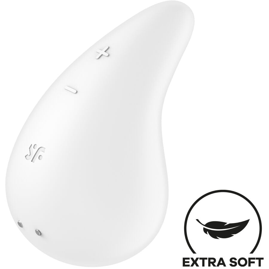 Satisfyer Dew Drop vibraattori valkoinen esittely