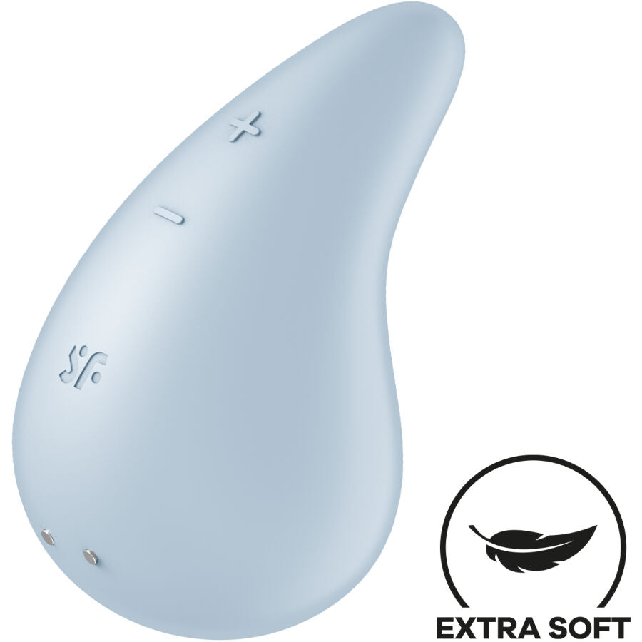 Satisfyer Dew Drop vibraattori sininen esittely kuva