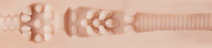 Fleshlight Girls - Stoya Destroya. Lähikuva insertin sisältä