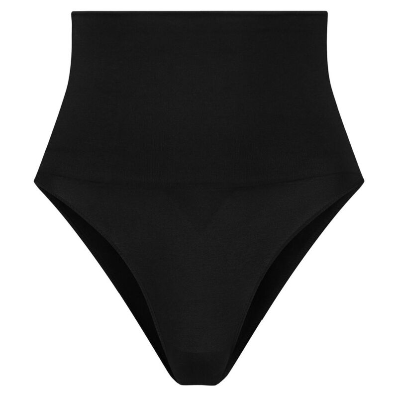 BYE-BRA - THONG STYLE SEAMLESS GIRDLE BLACK SIZE S