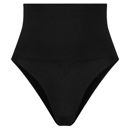 BYE-BRA - THONG STYLE SEAMLESS GIRDLE BLACK SIZE S