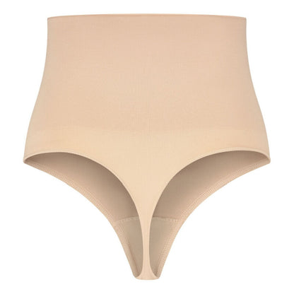 BYE-BRA - THONG STYLE SEAMLESS GIRDLE BLACK SIZE S