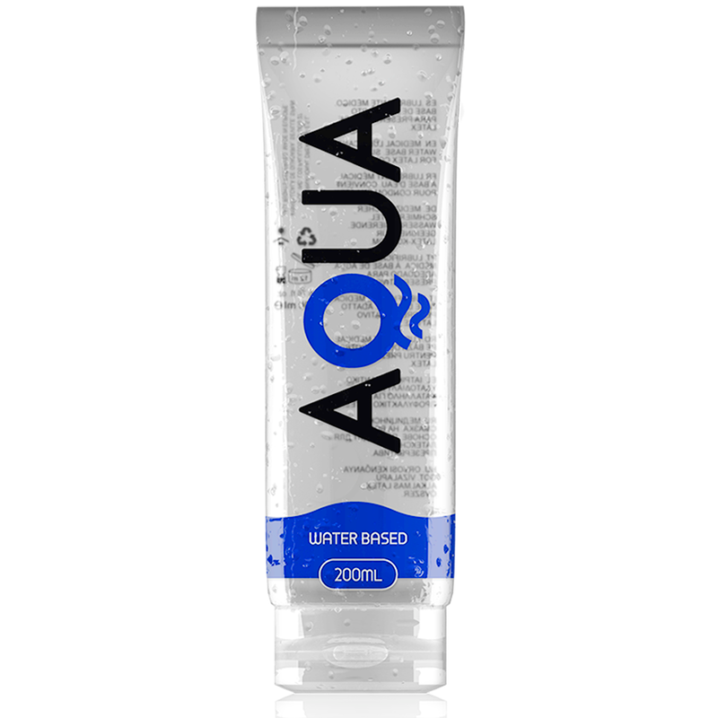AQUA - Vesipohjainen liukuvoide 200 ML tuotekuva edestä
