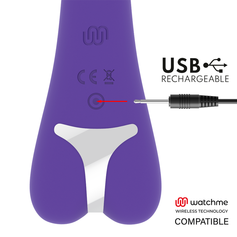 MR BOSS Aitor – Rabbit Vibraattori Watchme-yhteensopiva 22 cm
