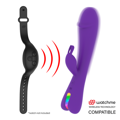 MR BOSS Aitor – Rabbit Vibraattori Watchme-yhteensopiva 22 cm