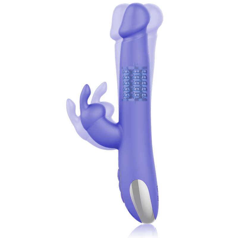 MR BOSS Arturo – Rabbit Värähtelevä & Pyörivä Dildo Kauko-ohjauksella 24 cm