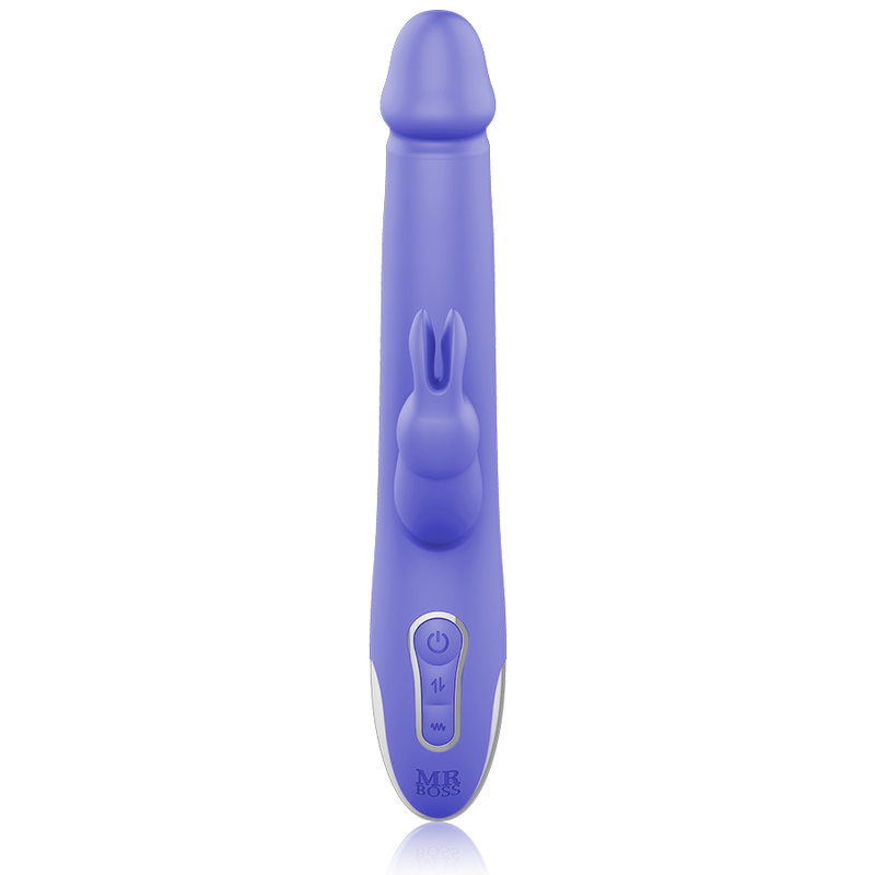 MR BOSS Arturo – Rabbit Värähtelevä & Pyörivä Dildo Kauko-ohjauksella 24 cm