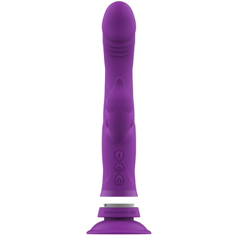 Casanova Triple Pleasure Rabbit Värähtelijä Violetti – G-piste & Klitoris