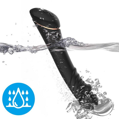 Silikoninen dildo vibraattorin 100% vedenkestävä.