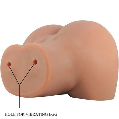 CRAZY BULL - MILA VIBRATOR BUTT WITH REALISTIC VAGINA AND ANUS CONTROL REMOTO