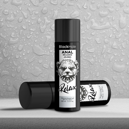 BLACK HOLE - ANAL RELAXING JOJOBA RELAX SILICONE BASE 100 ML