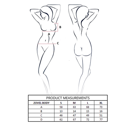PASSION - ZOVEL BODY LIGHT PINK S/M