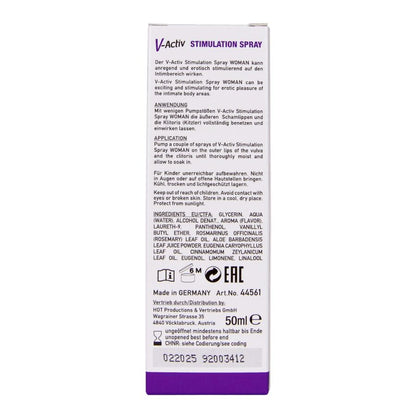 HOT - V-ACTIV STIMULATION SPRAY FOR WOMAN 50 ML