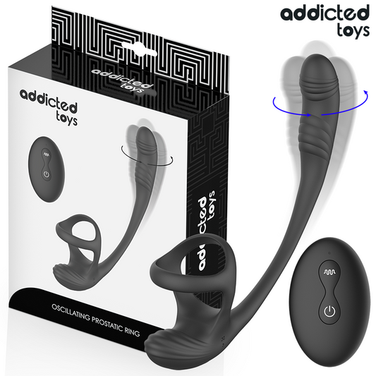 ADDICTED TOYS – 3-in-1 Miehen Stimulaattori Prostate Egg + Kives + Penisrengas